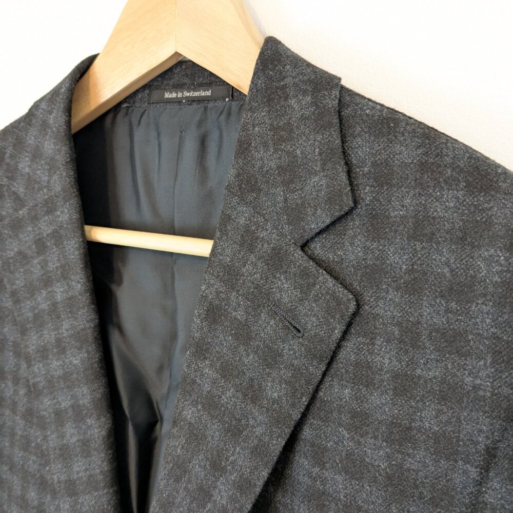 Ermenegildo Zegna Cashmere Sport Coat Plaid - Picture 3 of 15